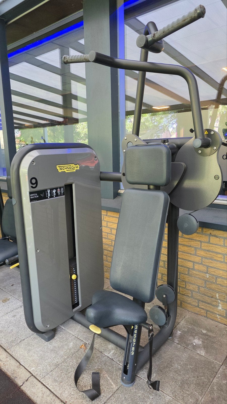 Technogym high. pull, Gebruikt, Technogym, Life Fitness, Seated, Benen, Ophalen of Verzenden