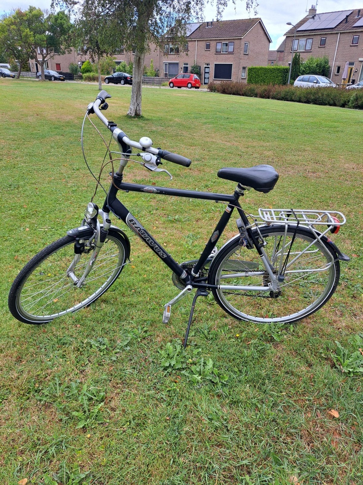 Batavus Compass herenfiets, Fietsen en Brommers, Ophalen, Gebruikt, Velgrem, Versnellingen