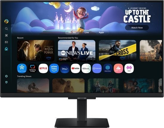 Samsung Smart Monitor M5 27 inch FullHD LS27DM502 (np €156), Ophalen, HDMI, Ingebouwde speakers, Full HD