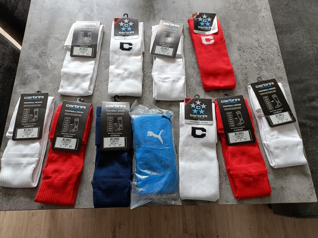Voetbalsokken set - Diverse kleuren en maten, Maat L, Ophalen of Verzenden, Nieuw, Overige typen