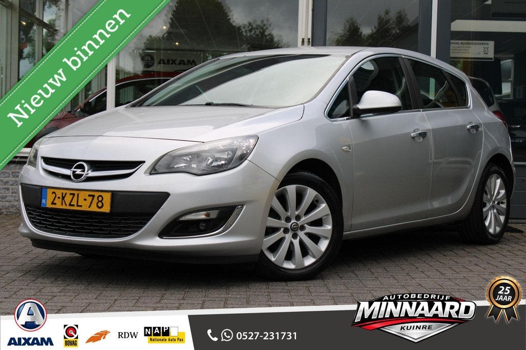 Opel Astra 1.4 Turbo Cosmo|Groot scherm|PDC|LED|Cruise|Navi|, Auto's, Opel, Voorwielaandrijving, Euro 5, Gebruikt, 680 kg
