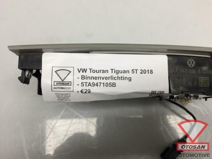 vw touran 5t tiguan 2018 binnenverlichting hemel 5ta947105b, Auto-onderdelen, Gebruikt, Volkswagen, Volkswagen AG, Berliner Ring 2
38440  Wolfsburg, DE