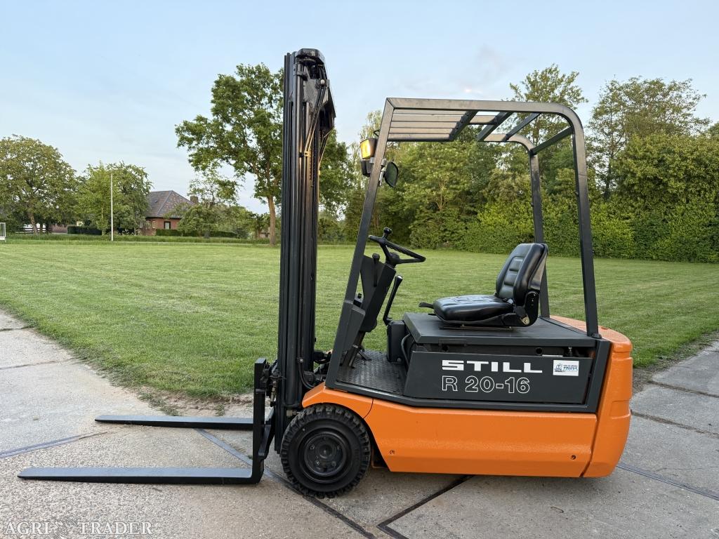 Still 1600KG elektrisch 3-delig 514cm freelift 4 ventielen, Zakelijke goederen, Machines en Bouw | Heftrucks en Intern transport
