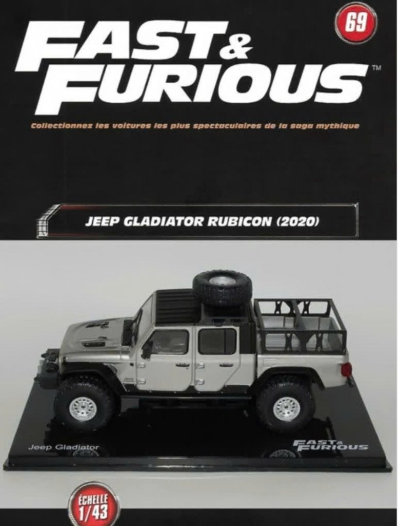 Jeep Gladiator 2020 schaal 1/43 FAST & FURIOUS ALTAYA # 69, Hobby en Vrije tijd, Modelauto's | 1:43, Verzenden, Nieuw, Auto, Overige merken
