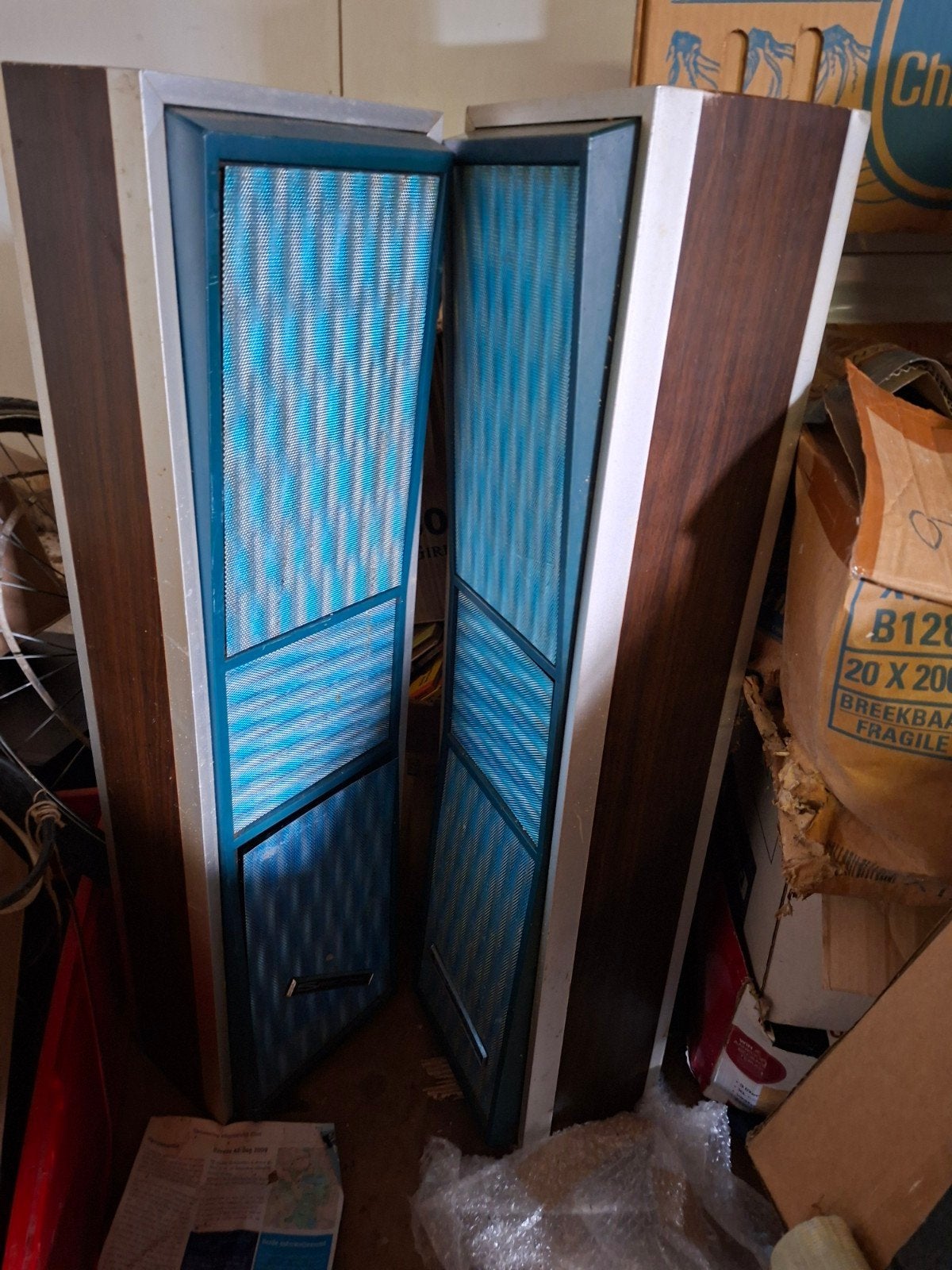 2 seeburg jukebox universal column speakers zie beschrijving, Verzamelen, Automaten | Jukeboxen, Ophalen, Gebruikt, 1970 tot heden
