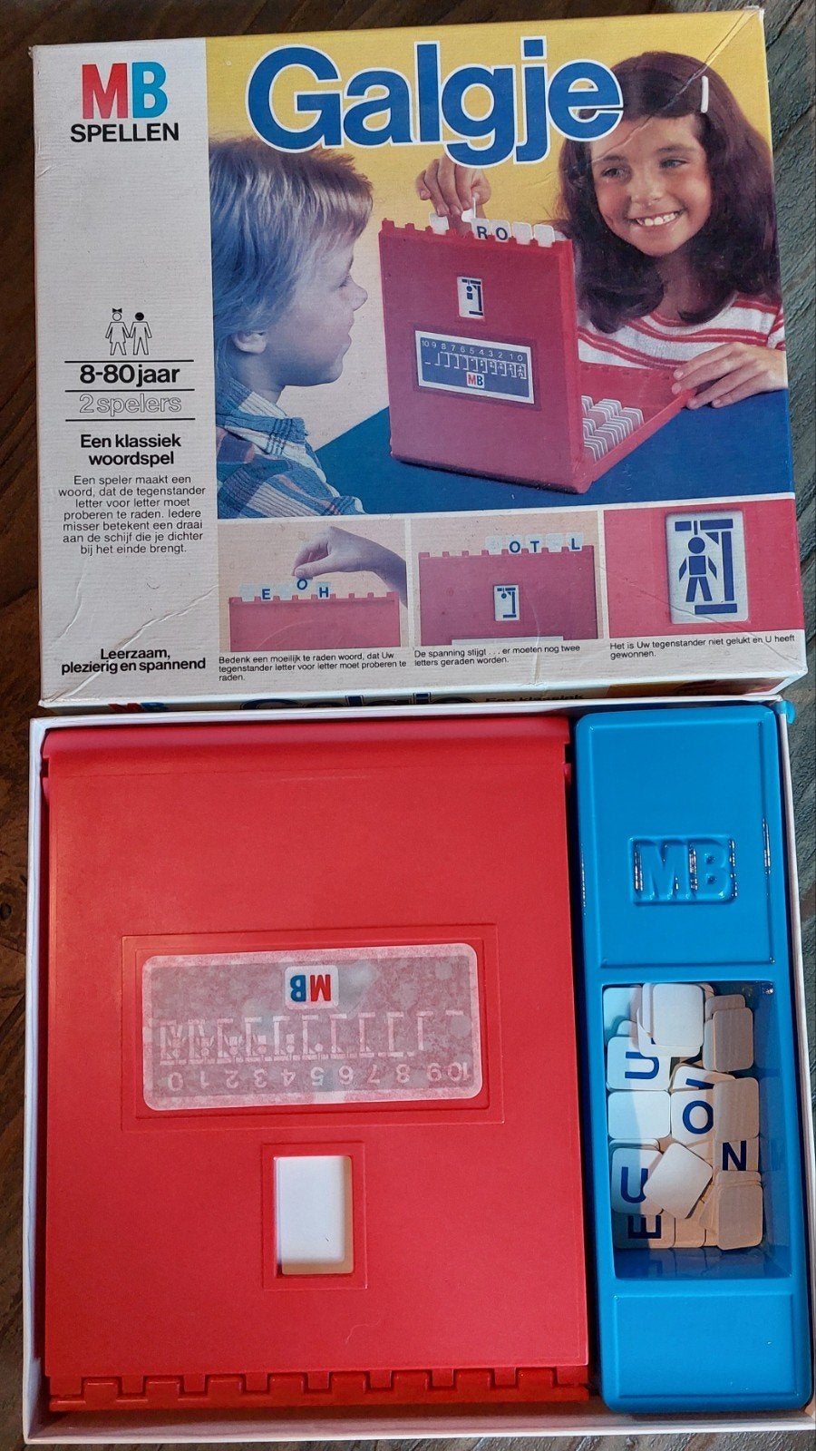 Galgje - Klassiek Woordspel voor 2 spelers, Een of twee spelers, Ophalen of Verzenden, Reisspel, Gebruikt