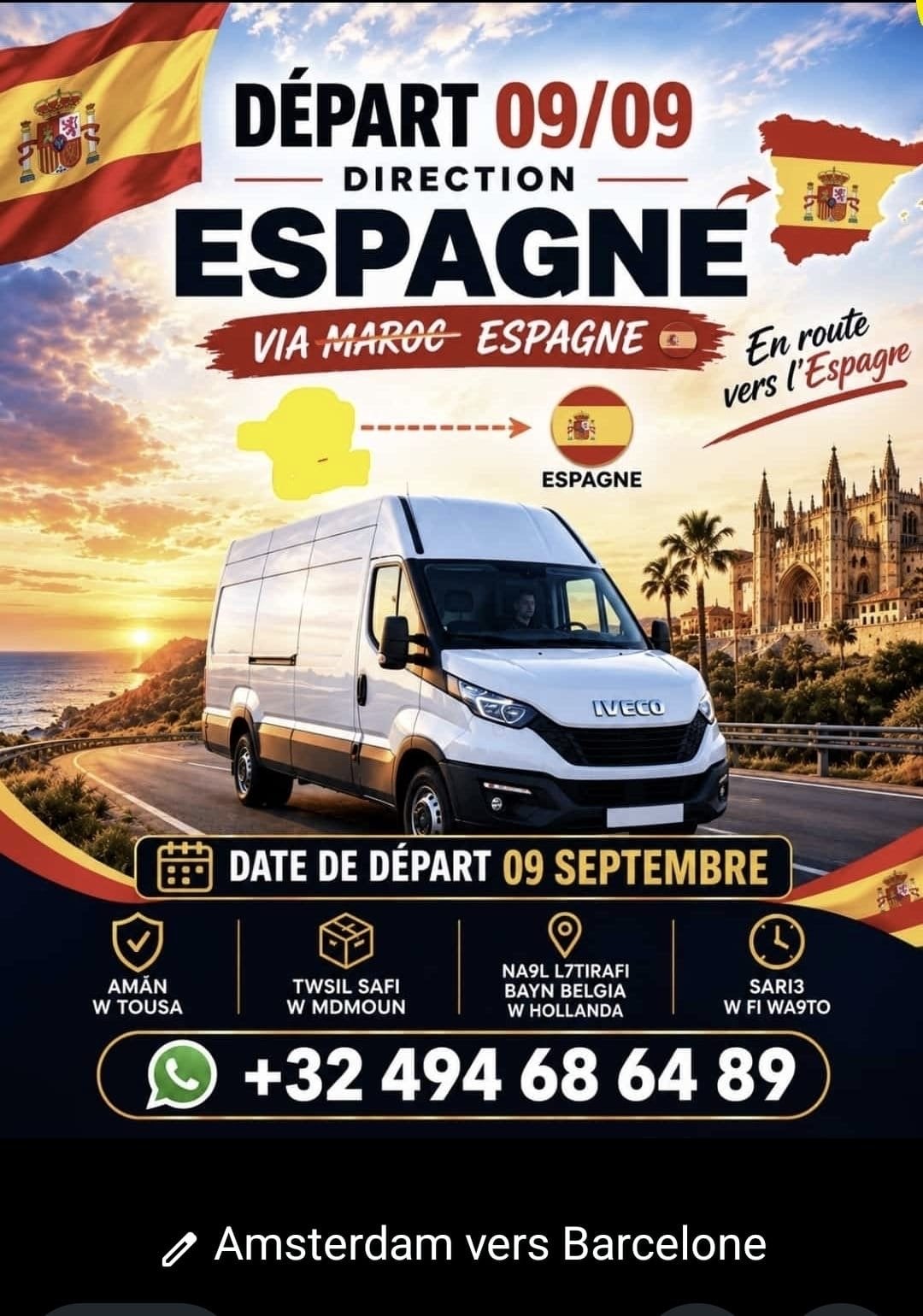 Transport naar Spanje (elke 2 weken), Vacatures