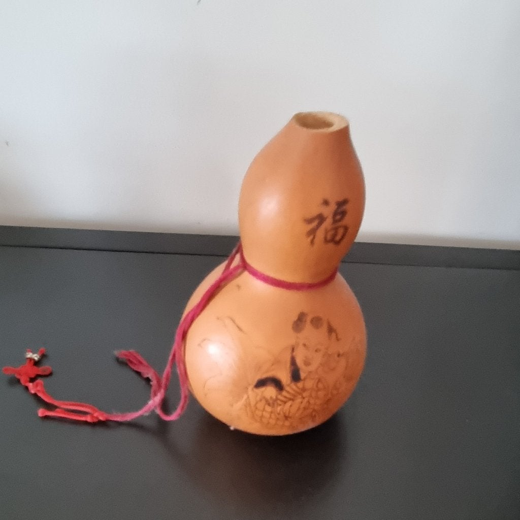 Chinese Wu Lou (of Hulu) fleskalebas, Antiek en Kunst, Verzenden