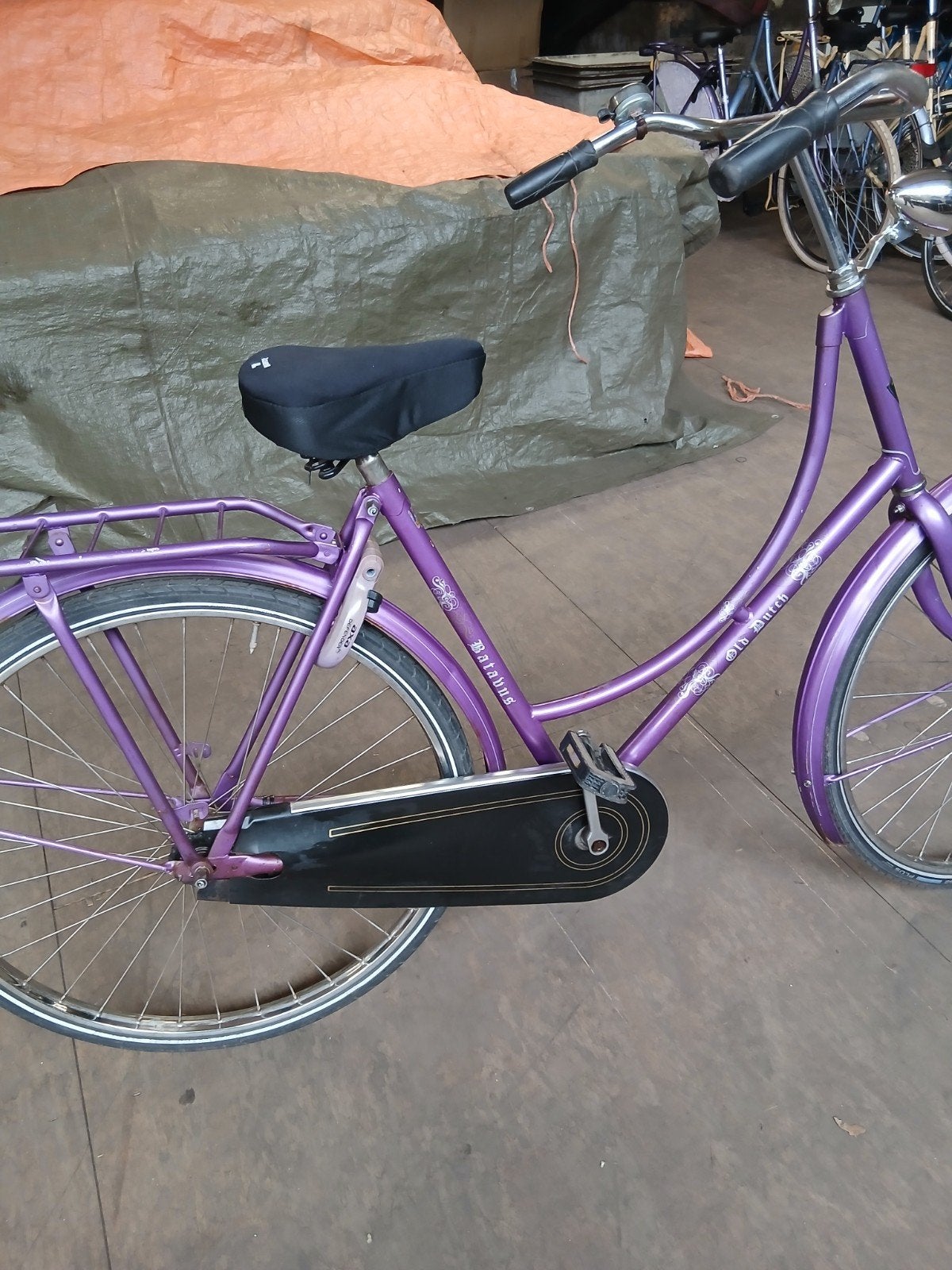 oma opoe fiets., Fietsen en Brommers, 53 tot 56 cm, Ophalen, Terugtraprem, Batavus