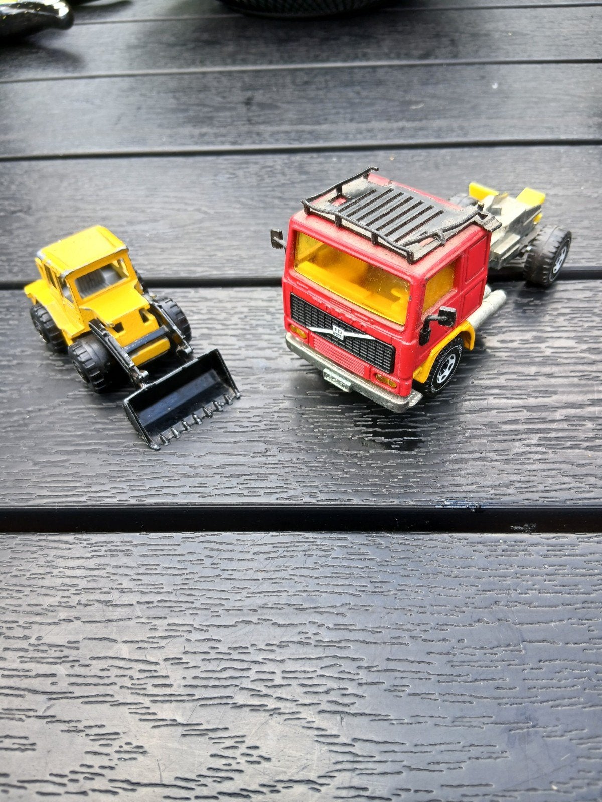 1 vrachtwagen 1 loder miniatuur, Ophalen, Bus of Vrachtwagen