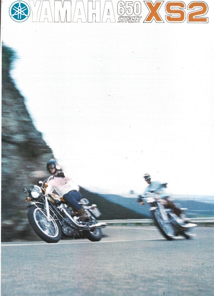 Yamaha 650 street XS2 folder, Ophalen of Verzenden, Yamaha