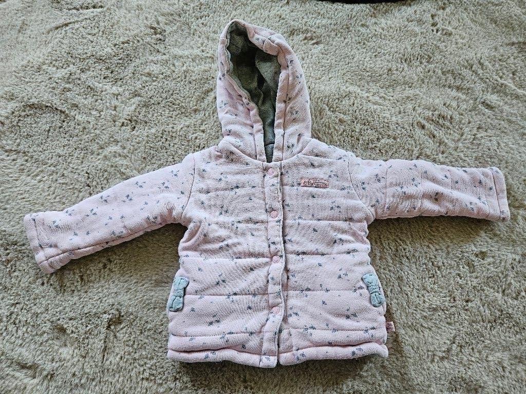 Omkeerbaar jasje van feetje, maat 68, Kinderen en Baby's, Babykleding | Maat 68, Meisje, Ophalen of Verzenden, Zo goed als nieuw