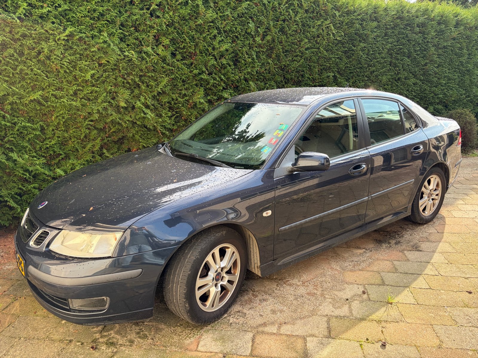 Saab 9-3 1.8 T Sport Sedan 2007 Blauw, Auto's, 4 cilinders, Blauw, Origineel Nederlands, 75 €/maand