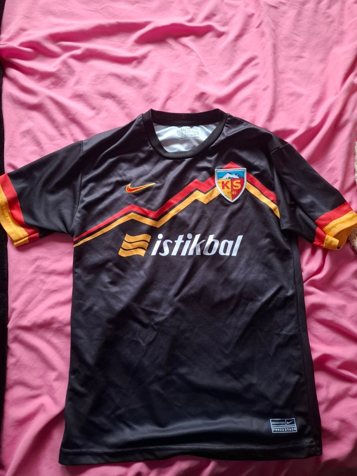 Voetbalshirt Turkije en Kayserispor - Maat M, Nike, Ophalen of Verzenden, Voetbal, Gedragen