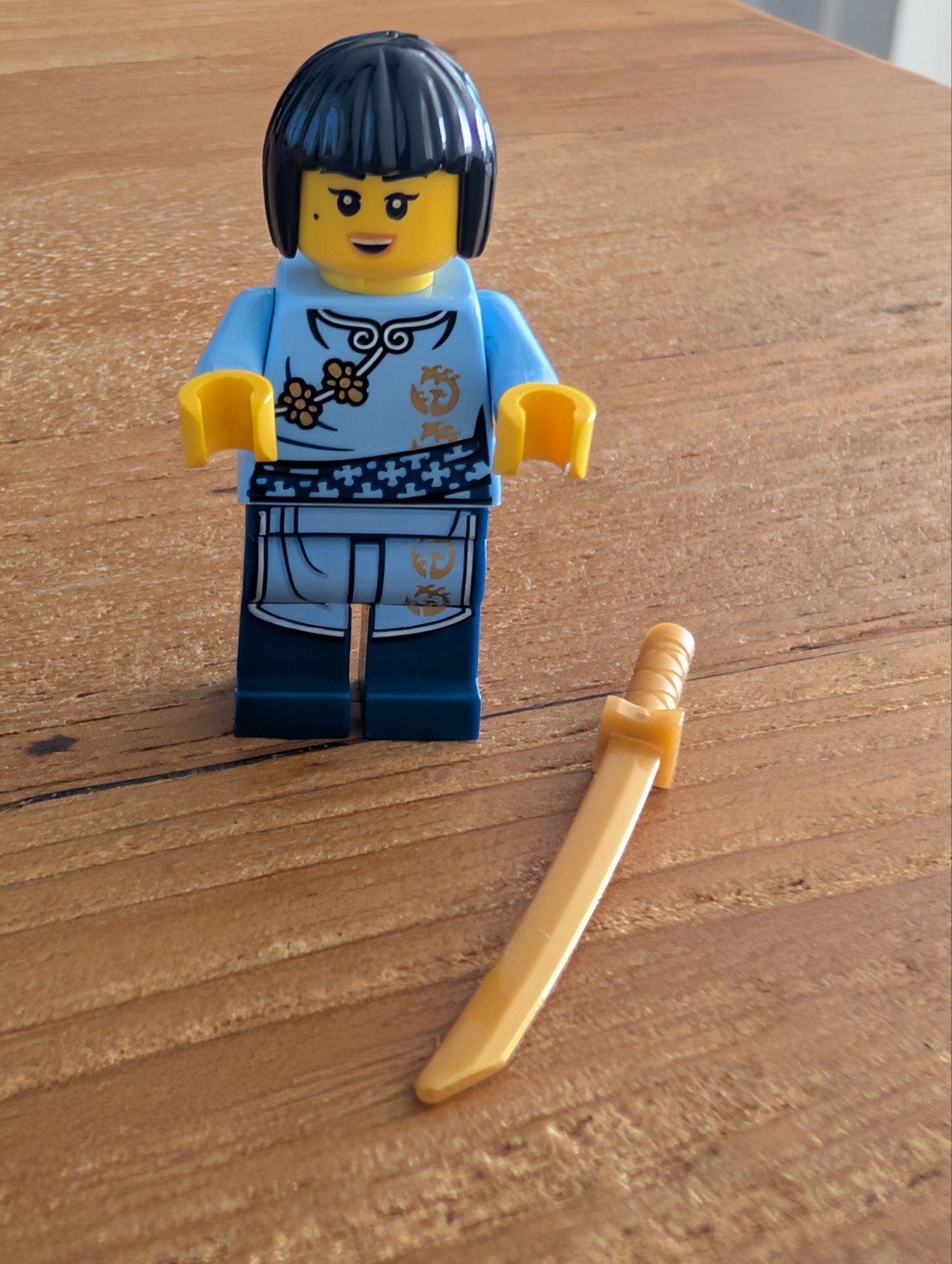 Lego Minifigures Ninjago/ Nya met zwaard, Lego, Nieuw, Ophalen of Verzenden, Minifiguur