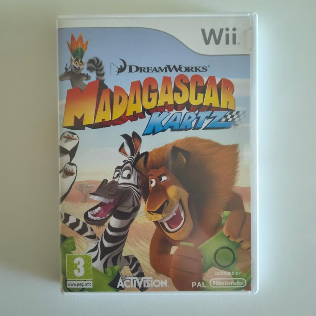 Madagascar Kartz - Wii, Racen en Vliegen, Eén computer, Ophalen of Verzenden, Zo goed als nieuw