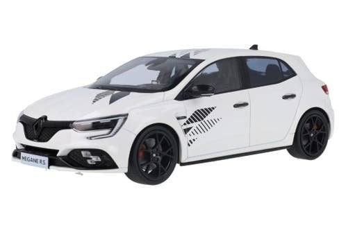 Renault Megane R.S. Ultime Pearl White - Norev - 1:18, 70-72 avenue de Bohlen 69120 Vaulx-en-Velin, Auto, Norev, Ophalen of Verzenden