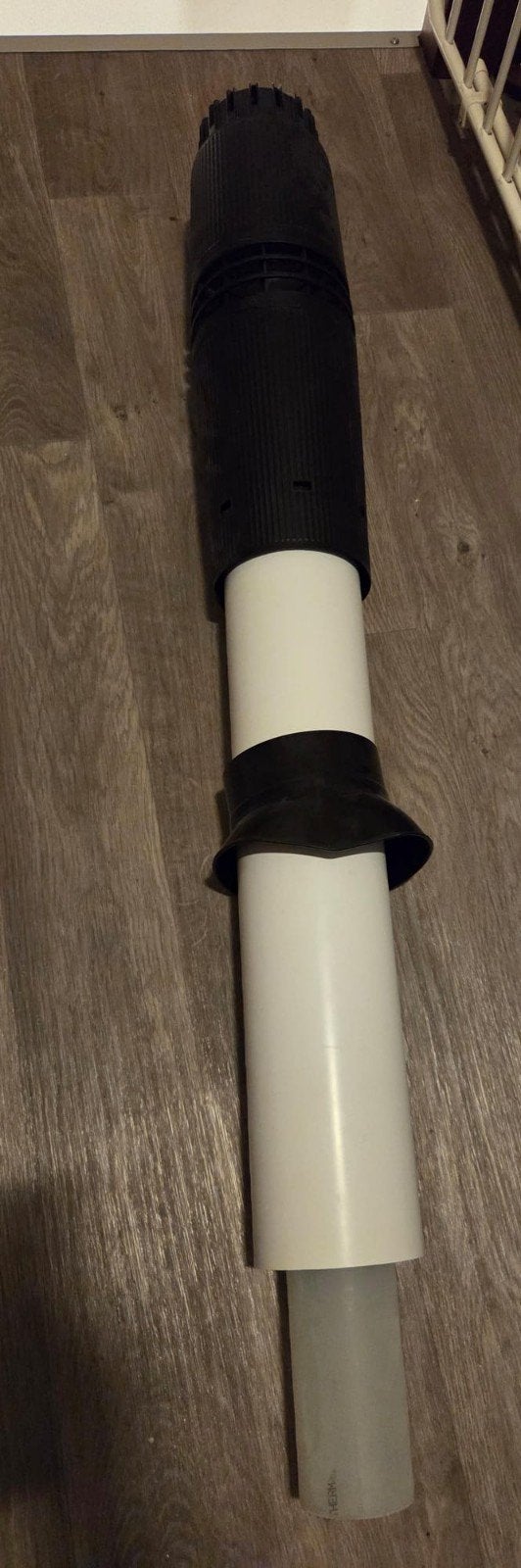nieuw rookgas doorvoer, Ophalen