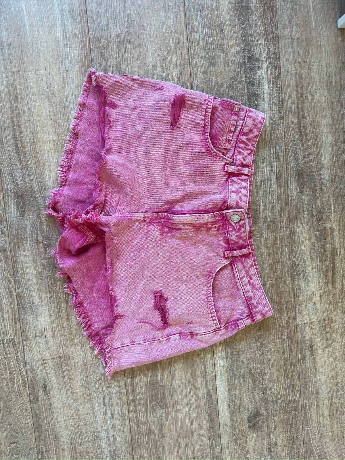 Roze korte broek maat 42/44, Kort, Maat 42/44 (L), Ophalen of Verzenden, Zo goed als nieuw