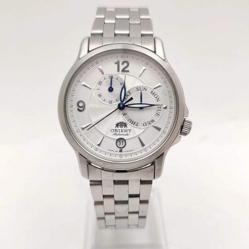 Orient Sky Multi-Eyes White Automatic Watch CET05001 €249.99, Overige merken, O, O, Polshorloge