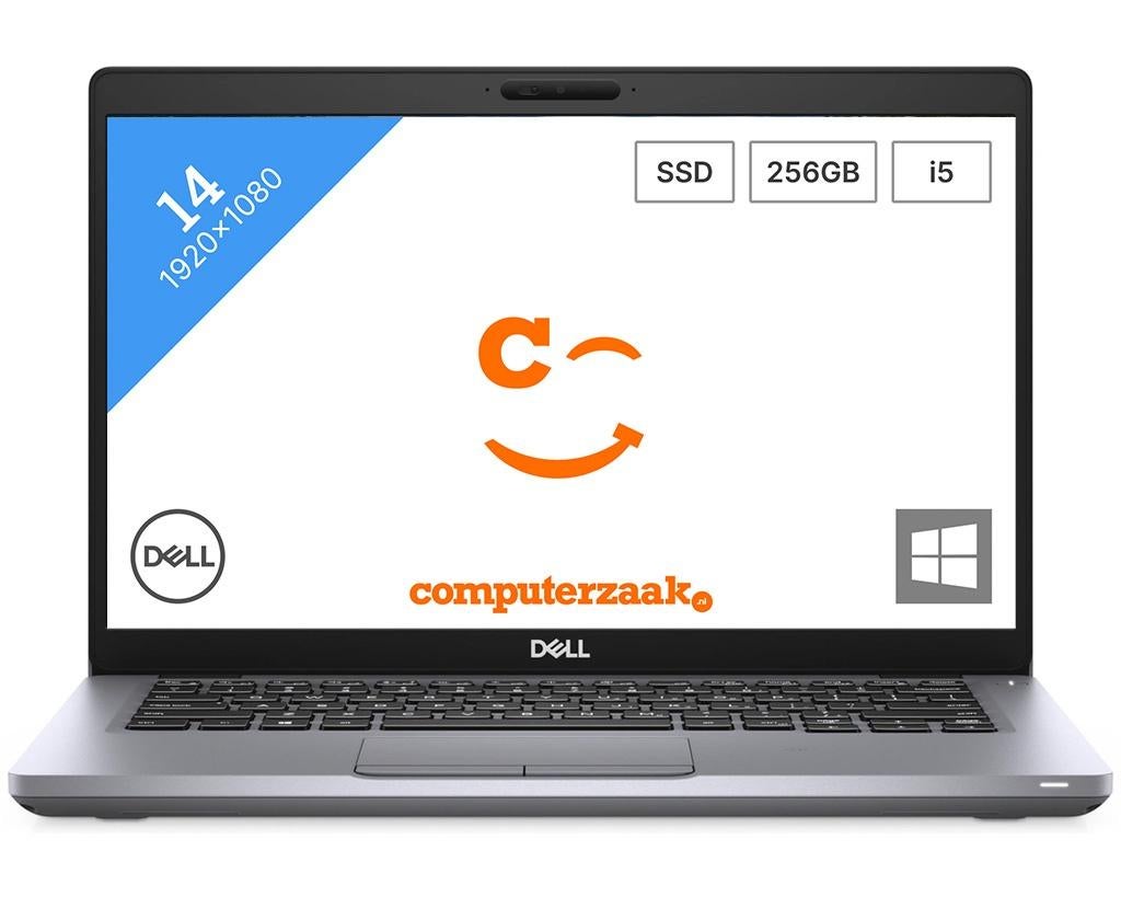 Dell Latitude 5411/Intel Core i5 2.6GHz/8GB/256GB SSD, 256 GB, Contact_dell@dell.com, 2 tot 3 Ghz, 8 GB