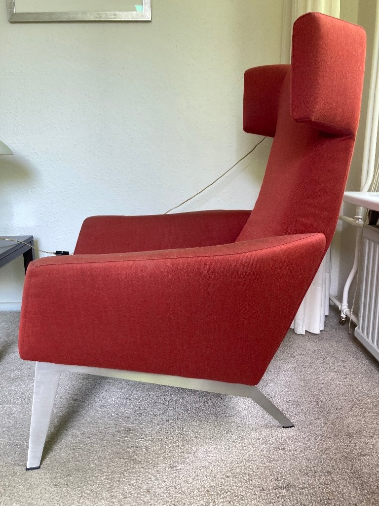 t.e.a.b. Leolux Elixir design relaxfauteuil , Hugo de Ruiter, Ophalen, Gebruikt, Modern, design, Leolux, 75 tot 100 cm