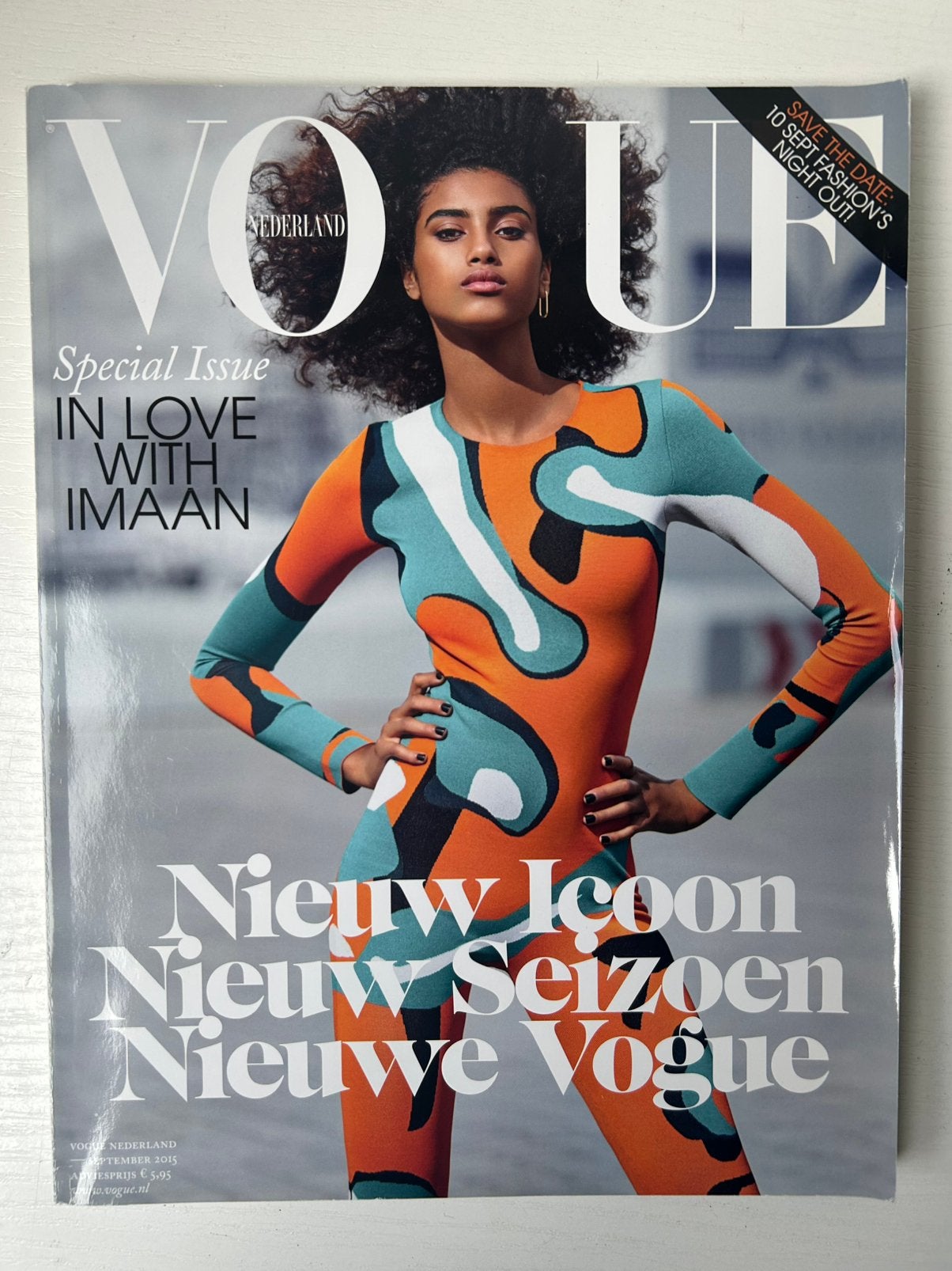 Vogue Nederland september issue 2015, Ophalen of Verzenden, 1980 tot heden, Nederland, Tijdschrift