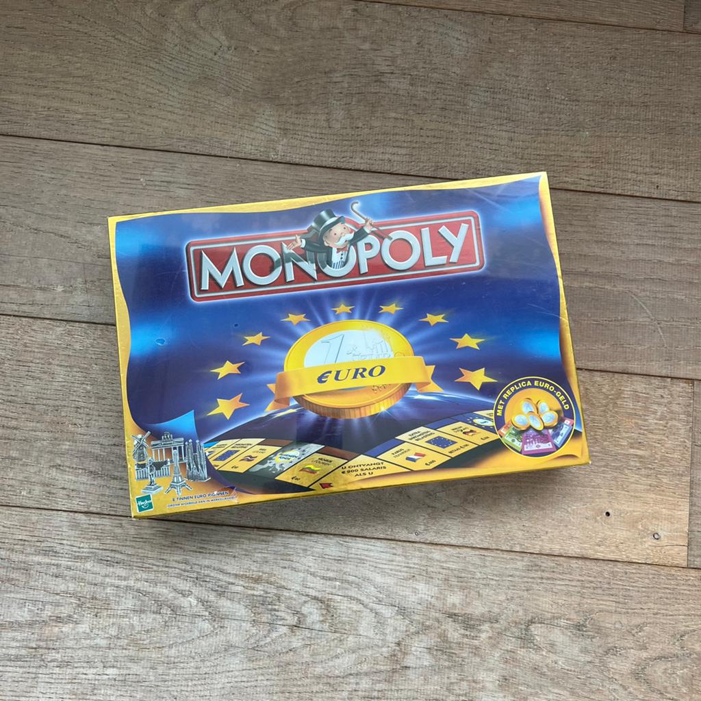 Monopoly Euro – Nieuw & Geseald | Ongeopend, Hobby en Vrije tijd, Gezelschapsspellen | Bordspellen, Vijf spelers of meer, Ophalen of Verzenden