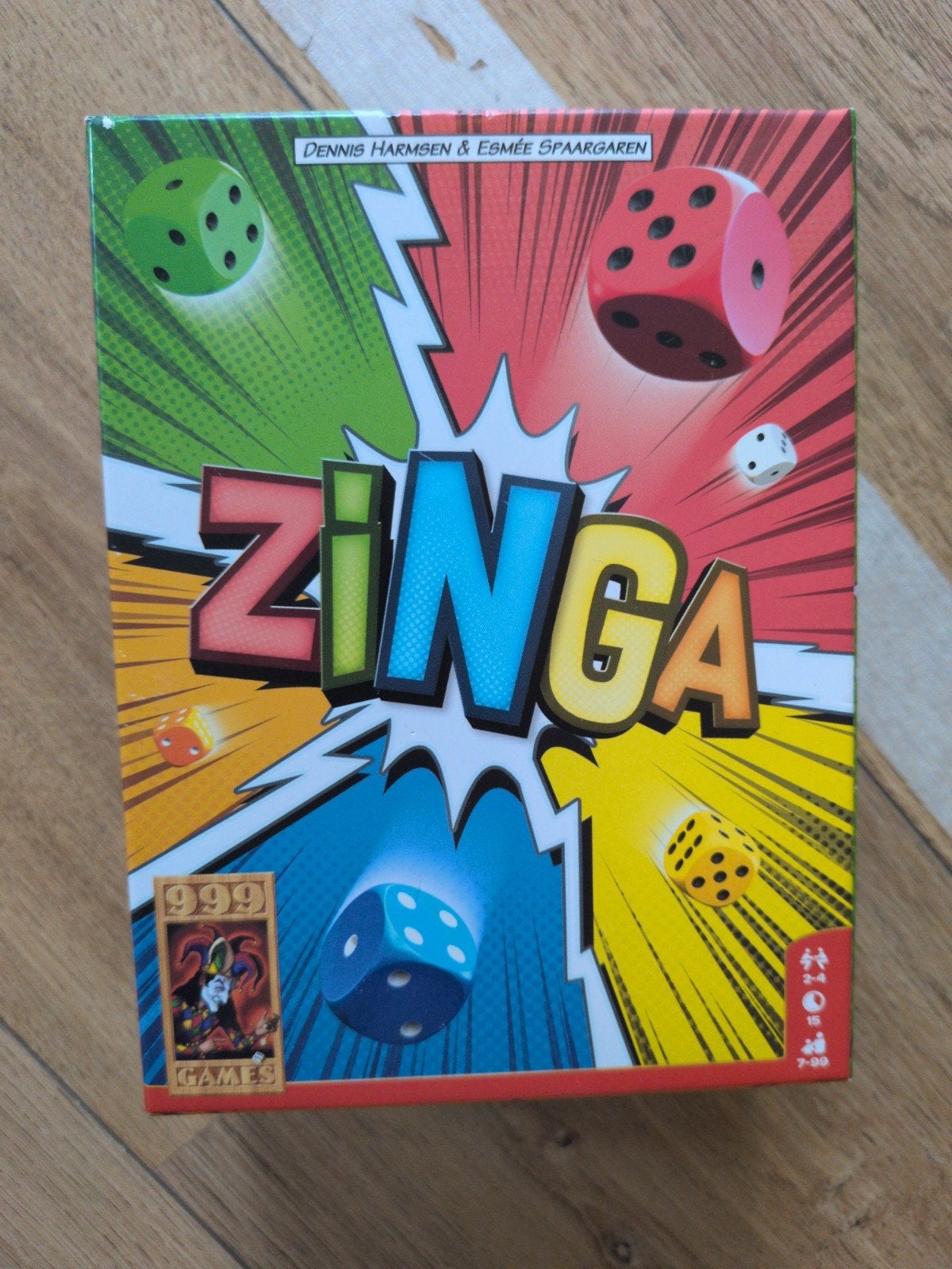 Zinga dobbelspel - Leuk voor het hele gezin!, Drie of vier spelers, Ophalen of Verzenden, Zo goed als nieuw, 999 Games