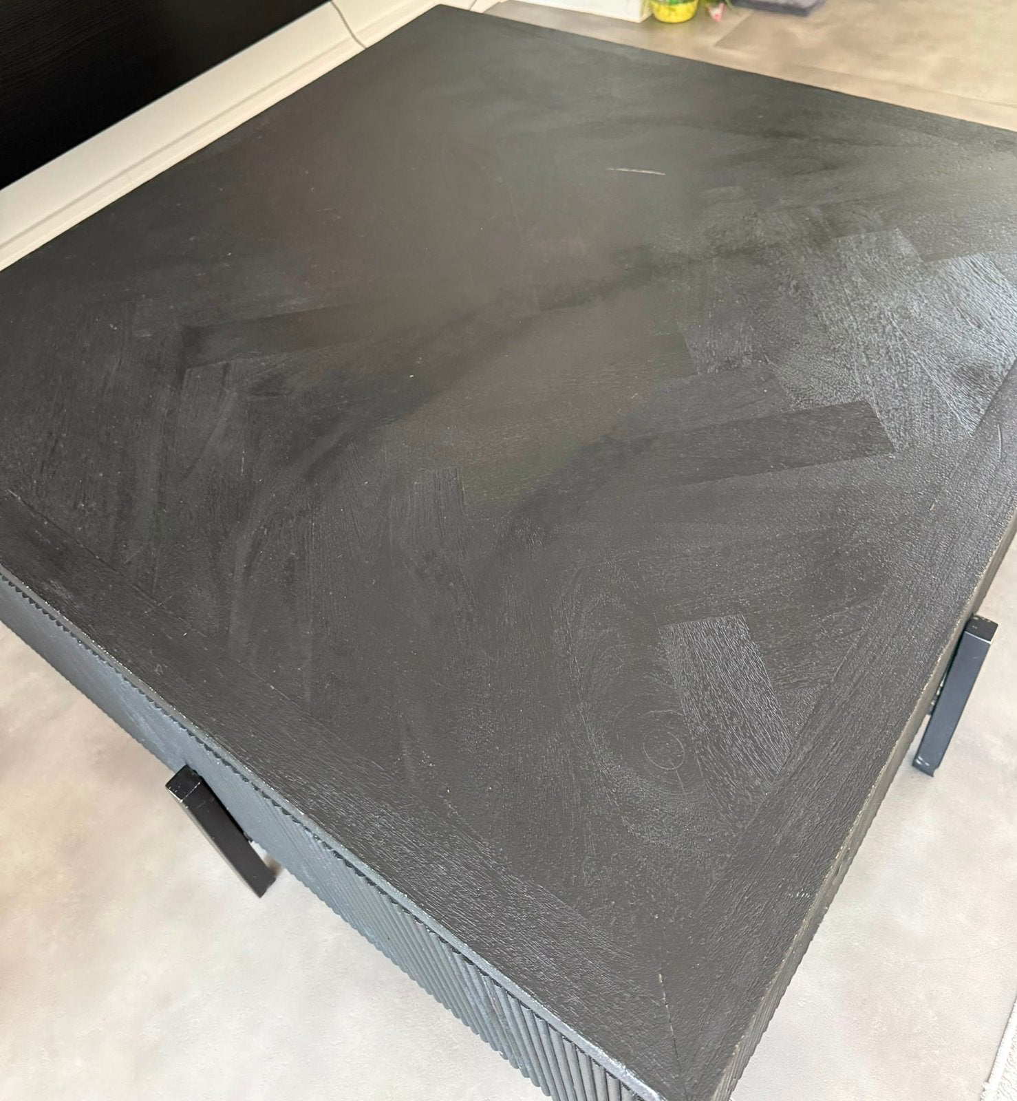 GRATIS! Salontafel Bonito 100x100cm, Huis en Inrichting, Tafels | Salontafels, Ophalen, Gebruikt, 50 tot 100 cm, Vierkant