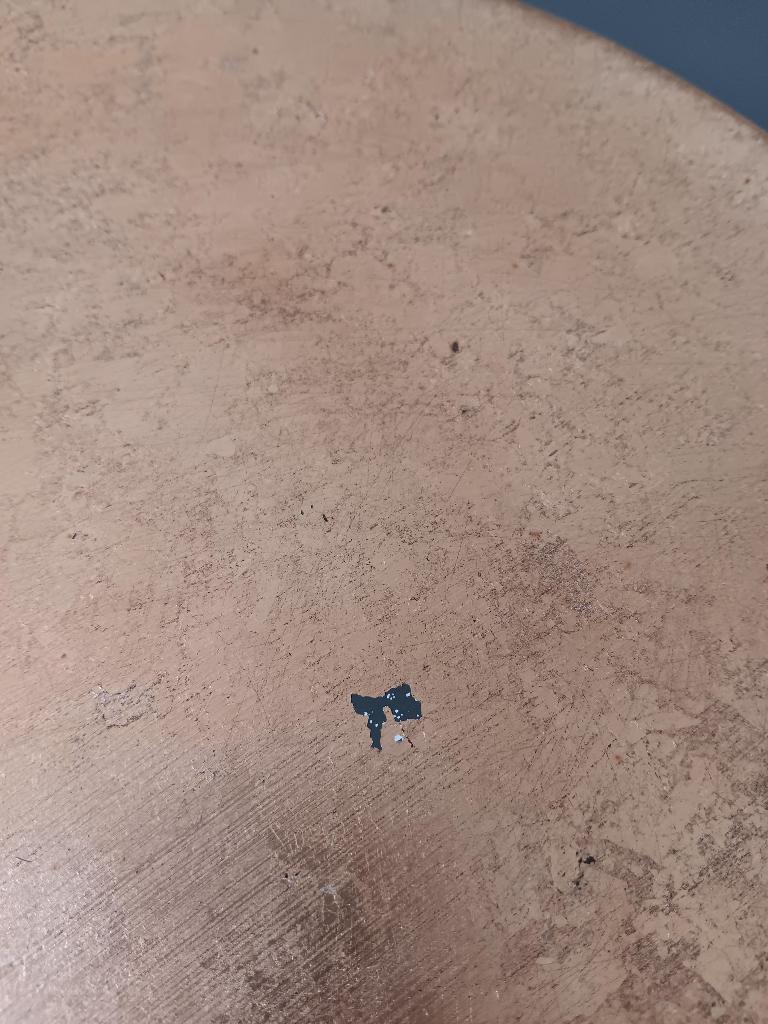 Goudkleurige decoratieve schaal kunststof, Kunststof, Gebruikt, Schaal, Rond