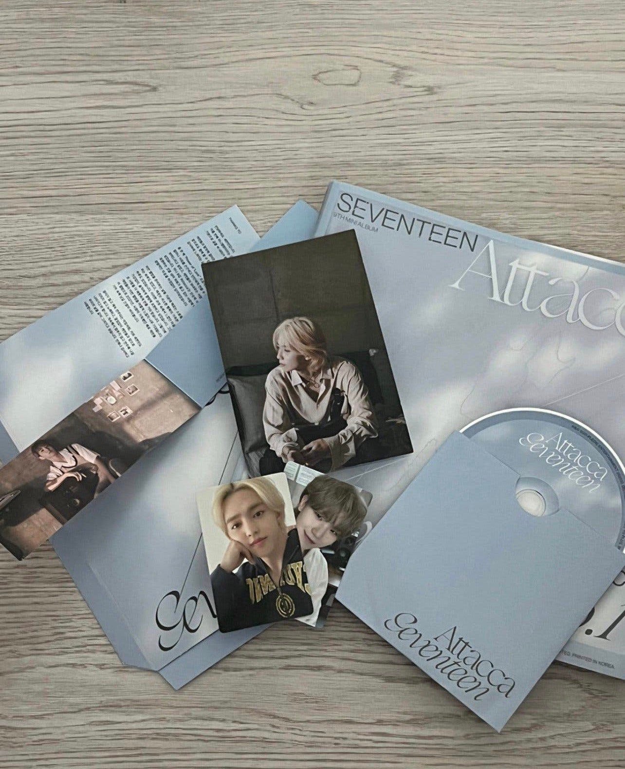 Seventeen attacca, Verzenden, Zo goed als nieuw