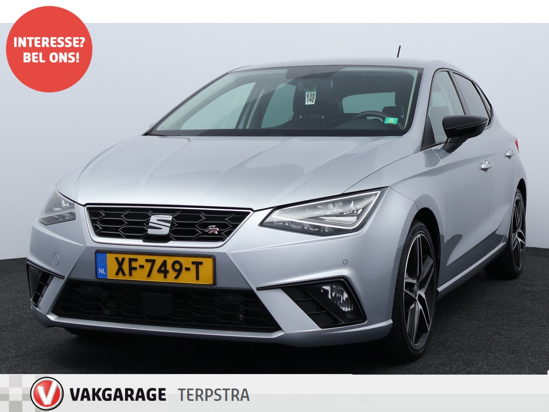 SEAT Ibiza 1.0 TSI FR Business Intense/ AUTOMAAT!/ 18'' LMV/, Stof, Gebruikt, 580 kg, 1072 kg