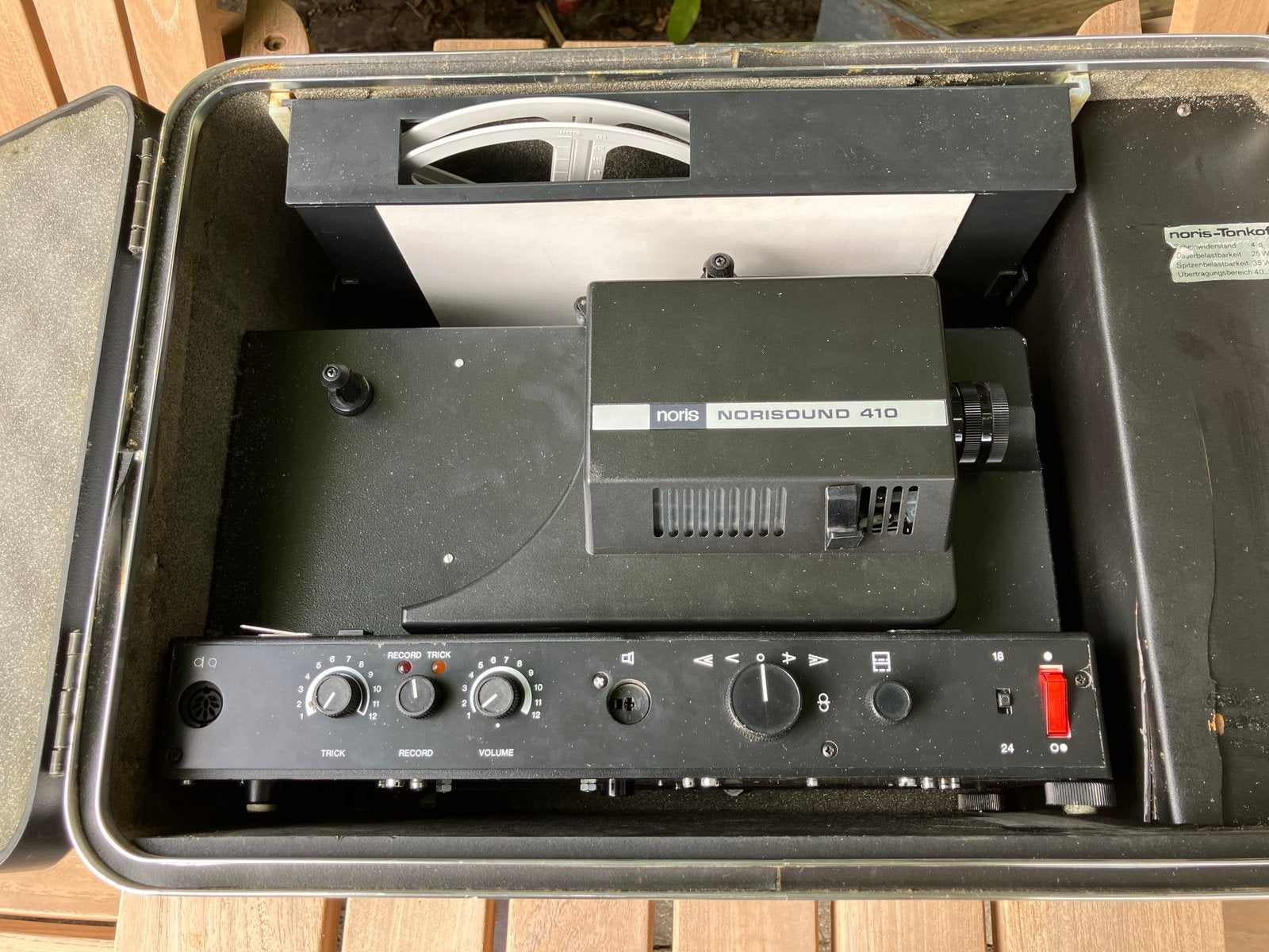 Noris Norisound 410 Super 8 filmprojector met geluid, Verzamelen, Ophalen of Verzenden, Projector