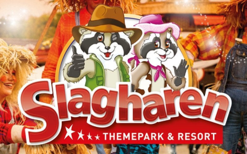 3 Toegangskaarten Attractiepark Slagharen. Geldig t/m 31-10, Drie personen of meer, Ticket of Toegangskaart