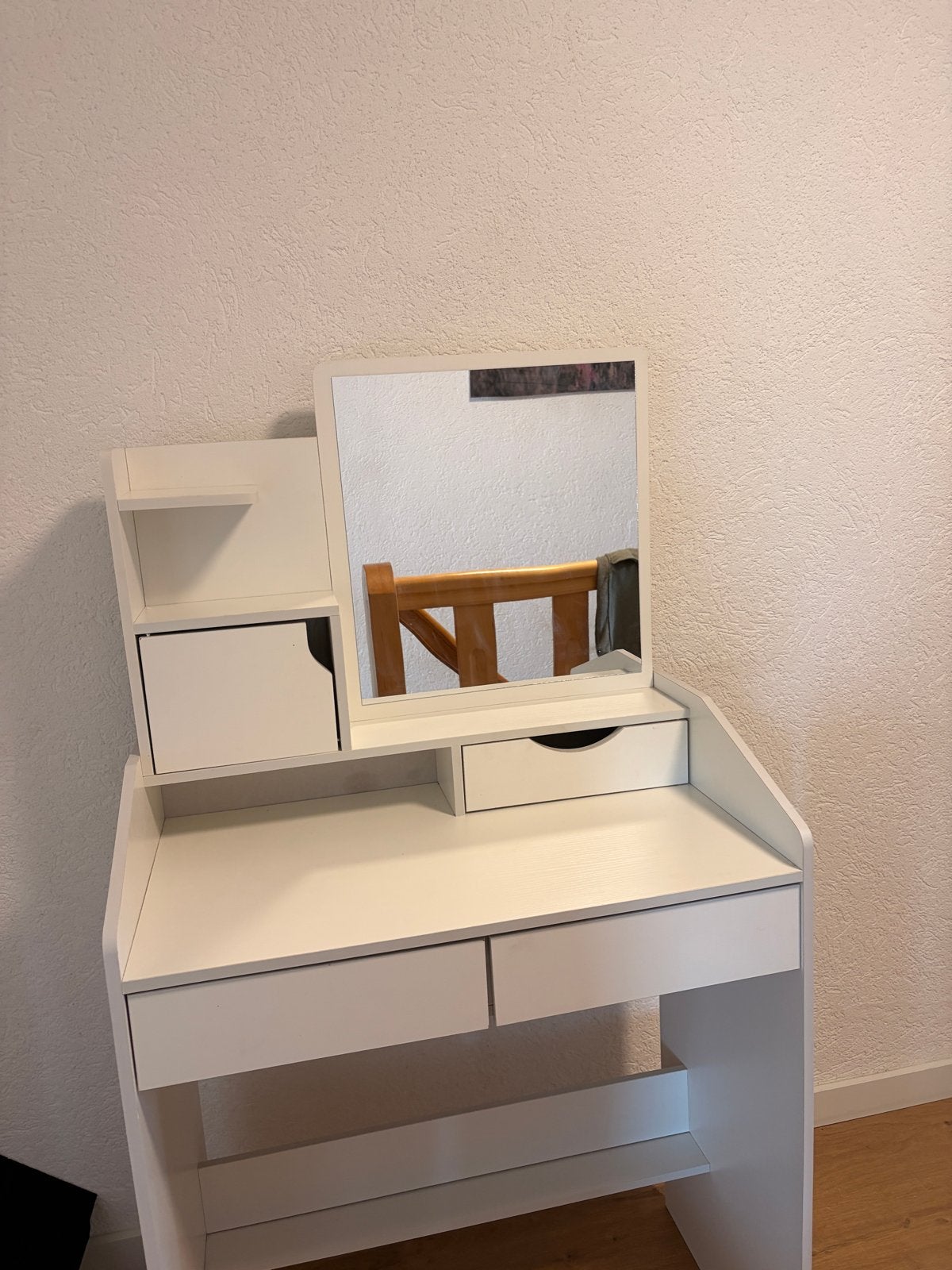 Make-Up tafel met spiegel en vele opbergmogelijkheden, Huis en Inrichting, Bureaus, Gebruikt, Overige typen, Overige merken, Modern