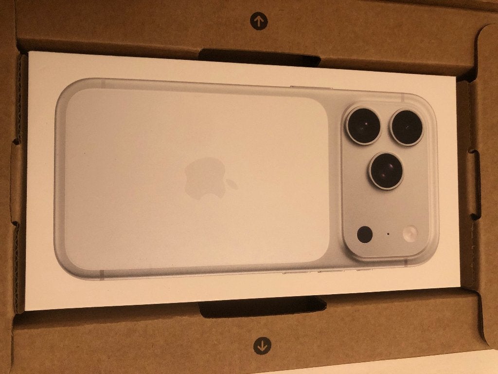 Iphone 17 pro 512 gb zilver