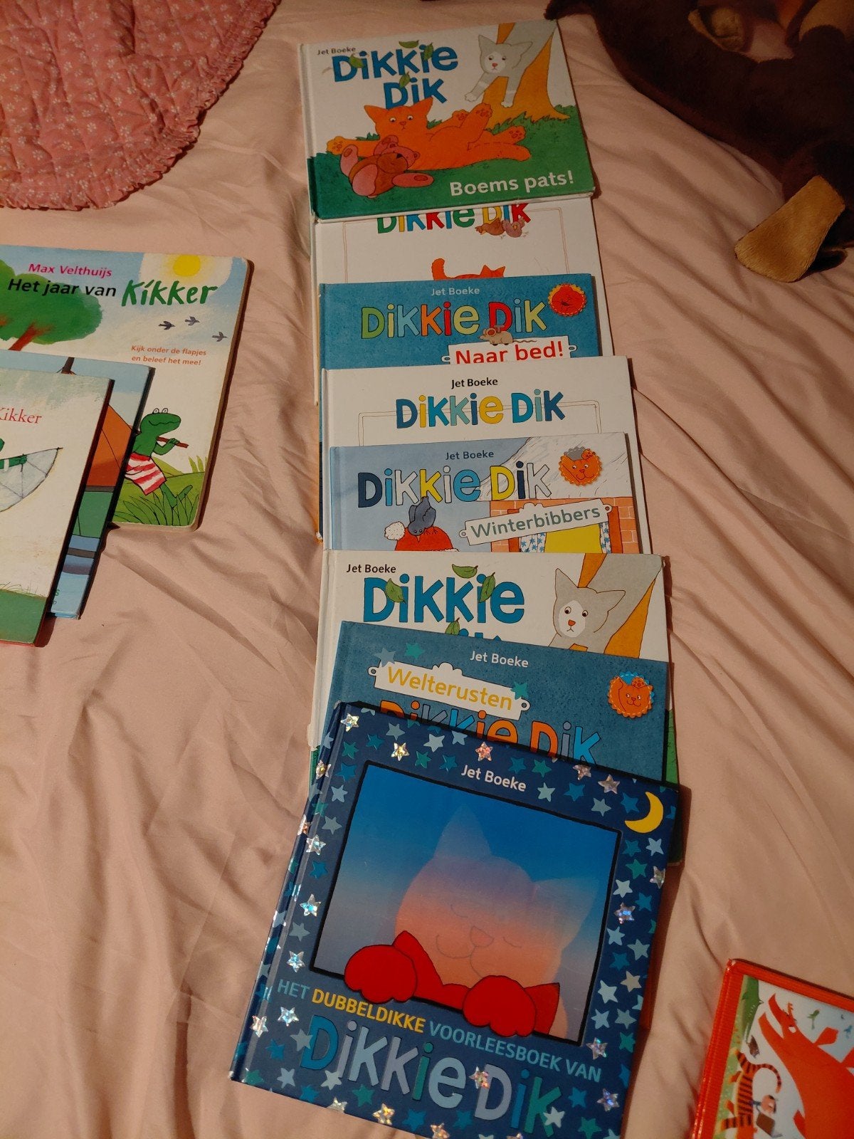 Grote collectie kinderboeken: Bobbi, Kikker, Dikkie Dik, Fictie algemeen, Jongen of Meisje, Max Velthuijs, Jet Boeke, Monica Maas