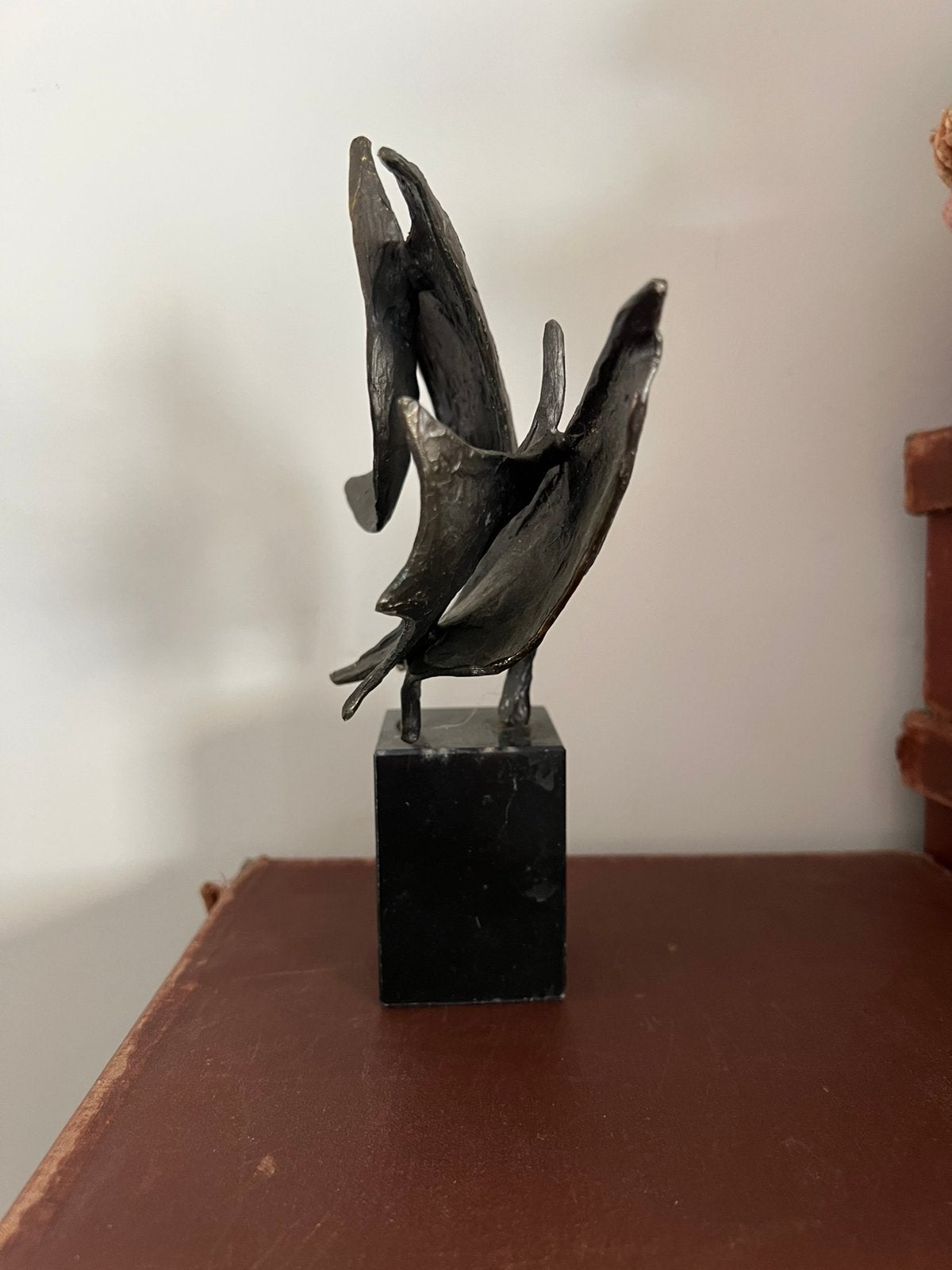 Bernadette Leijdekkers - Brons beeld " de wind in de zeilen, Ophalen of Verzenden