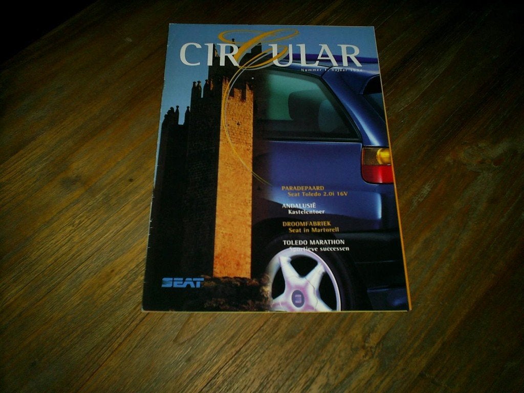 Seat Circular o.a. Toledo / Ibiza / Cordoba Najaar 1994, Ophalen of Verzenden, Zo goed als nieuw, Overige merken
