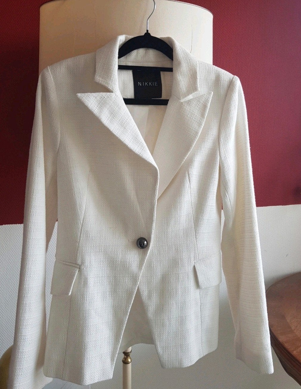 Nikkie blazer wit maat XS, Wit, Ophalen of Verzenden, Zo goed als nieuw, Nikkie