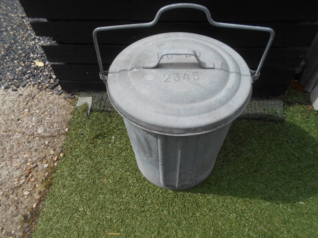 Zinken vulnis emmer, Ophalen, Gebruikt, Minder dan 30 cm, Minder dan 60 cm