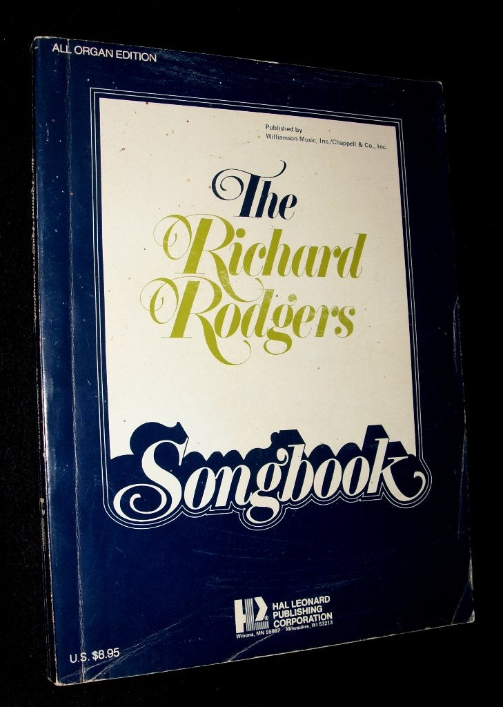 The Richard Rodgers Songbook - All Organ Edition -Nummers ui, Gebruikt, Gitaar, Ophalen of Verzenden, Artiest of Componist
