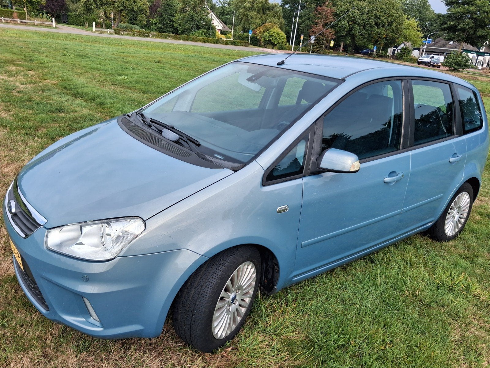 goede ford c max zeer nette auto, Voorwielaandrijving, 125 pk, 4 cilinders, Blauw