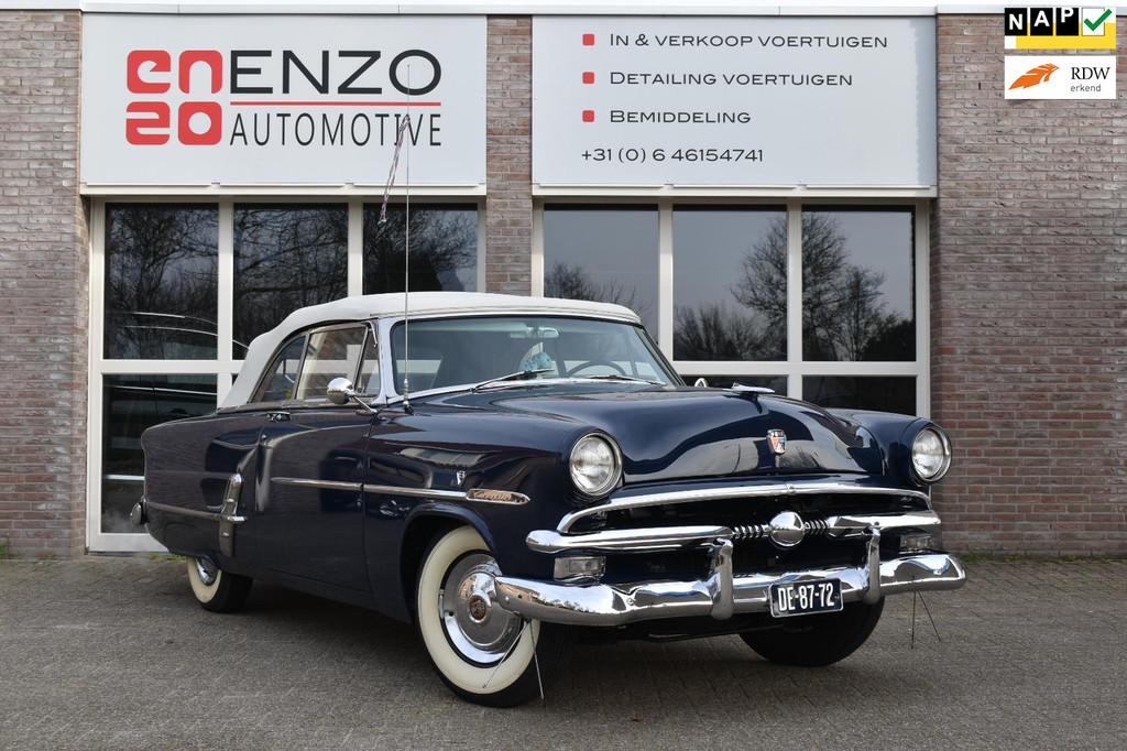 Ford CRESLINE SUNLINER |Nieuwstaat| 50 anniversary|1953, Auto's, Keurmerk '100% Onderhouden', 3500 cc, Blauw, Leder