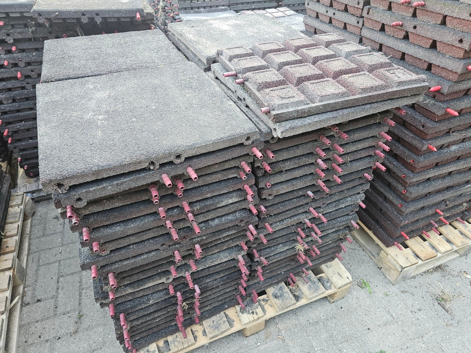 Rubbertegels, stalmatten, staltegels 50x50 cm, Dieren en Toebehoren, Stalling en Weidegang