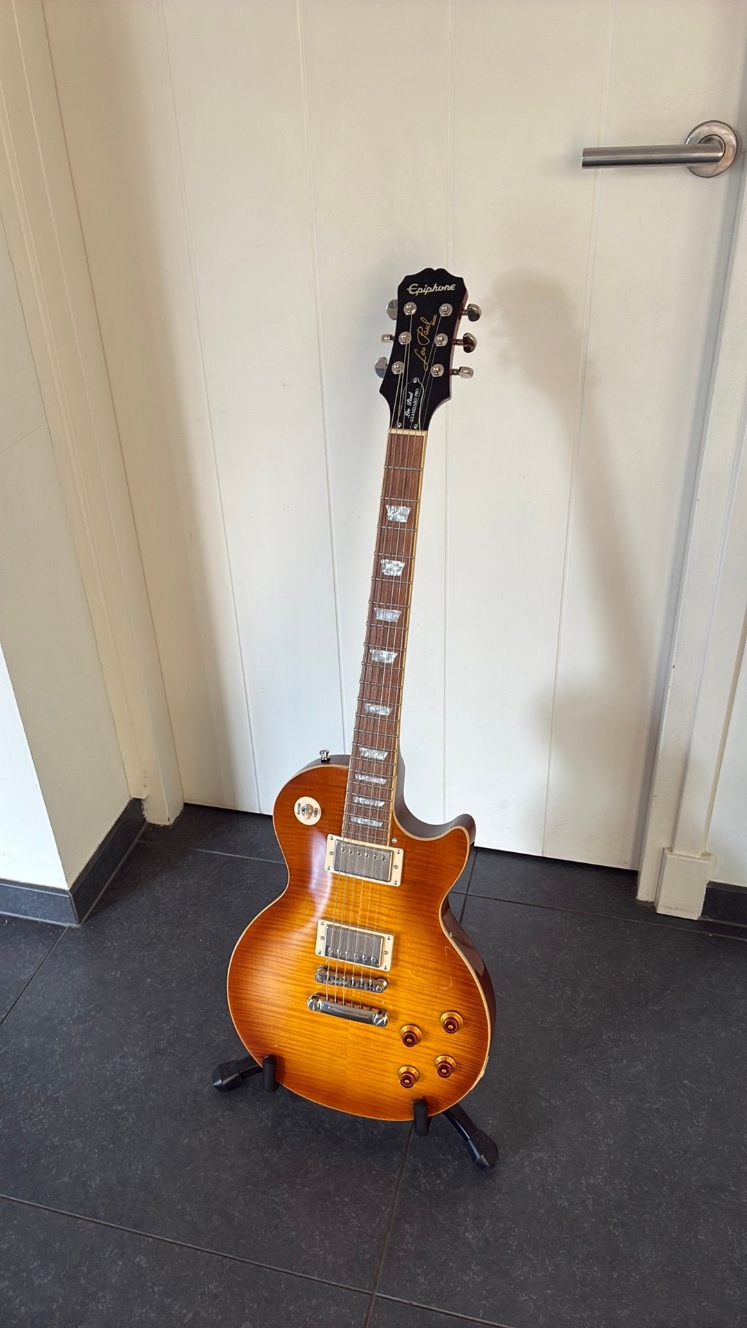 Epiphone Les Paul Standard Pro incl koffer, Ophalen, Zo goed als nieuw