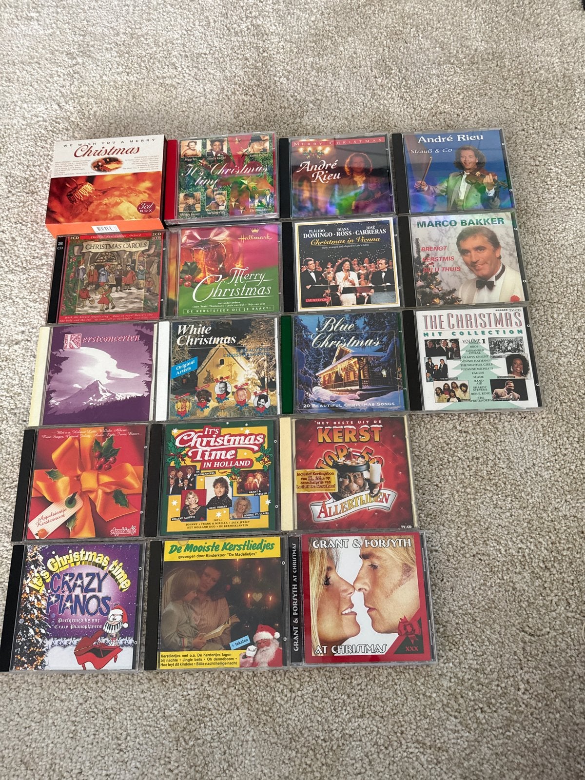 Grote collectie Kerst CD's - Diverse artiesten, Ophalen of Verzenden, Zo goed als nieuw, Kerst, Boxset