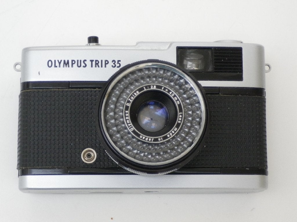 olympus trip 35, Audio, Tv en Foto, Fotocamera's Analoog, Ophalen of Verzenden, Gebruikt, Compact, Olympus