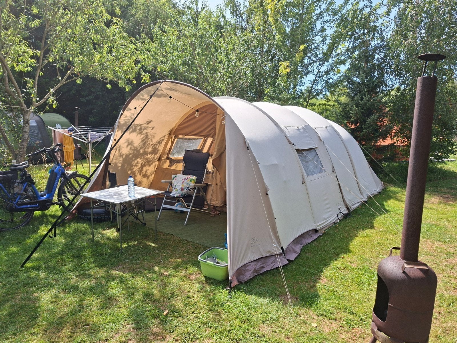 bardani villanova 400 tunneltent, Caravans en Kamperen, Tenten, Ophalen, Gebruikt